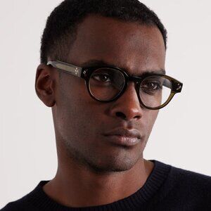 NEW DIOR CD DIAMONDO R1I 2000 DARK HAVANA ROUND EYEGLASSES DIOR